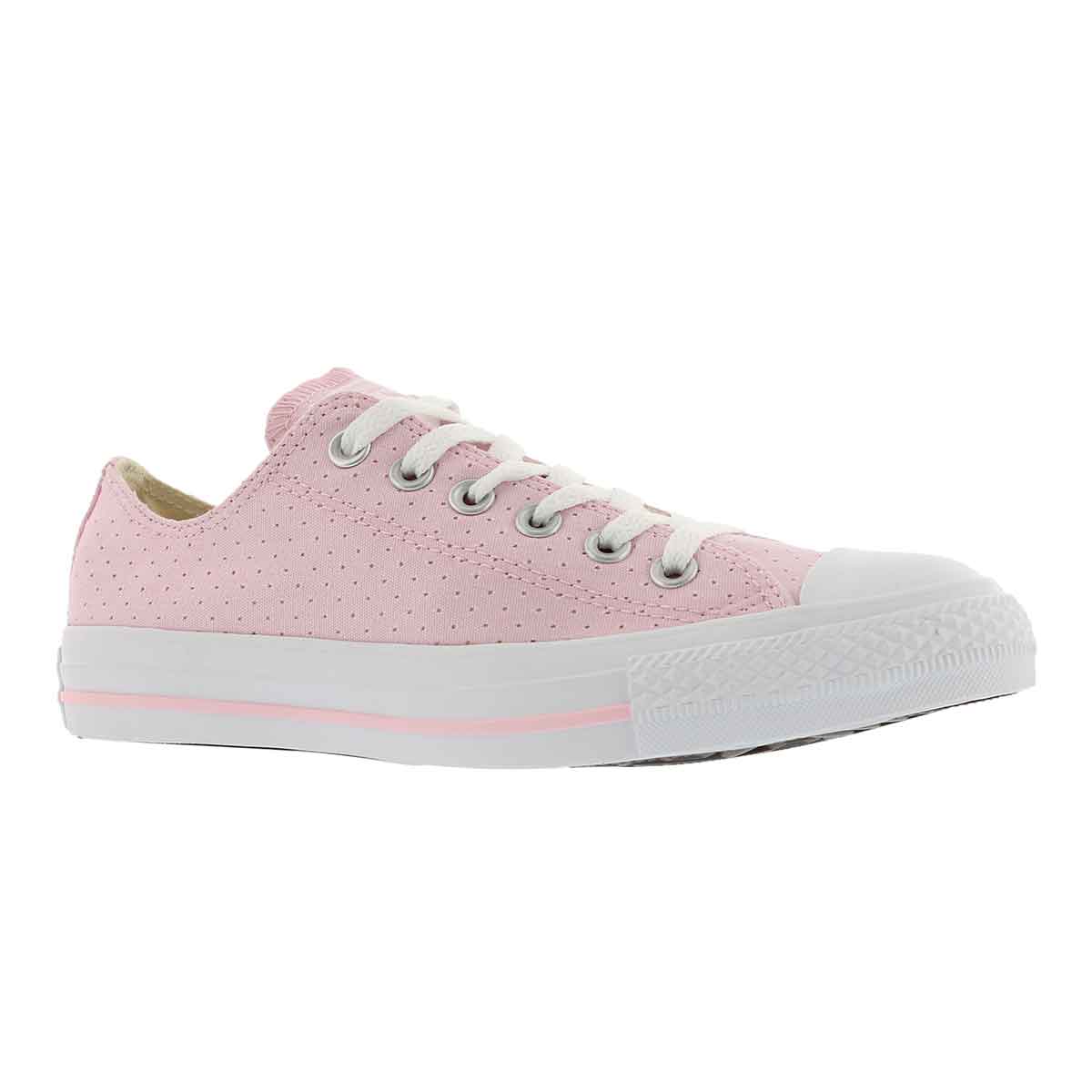 Women's CT ALL STAR PERFORATED cherry/wht sneakers