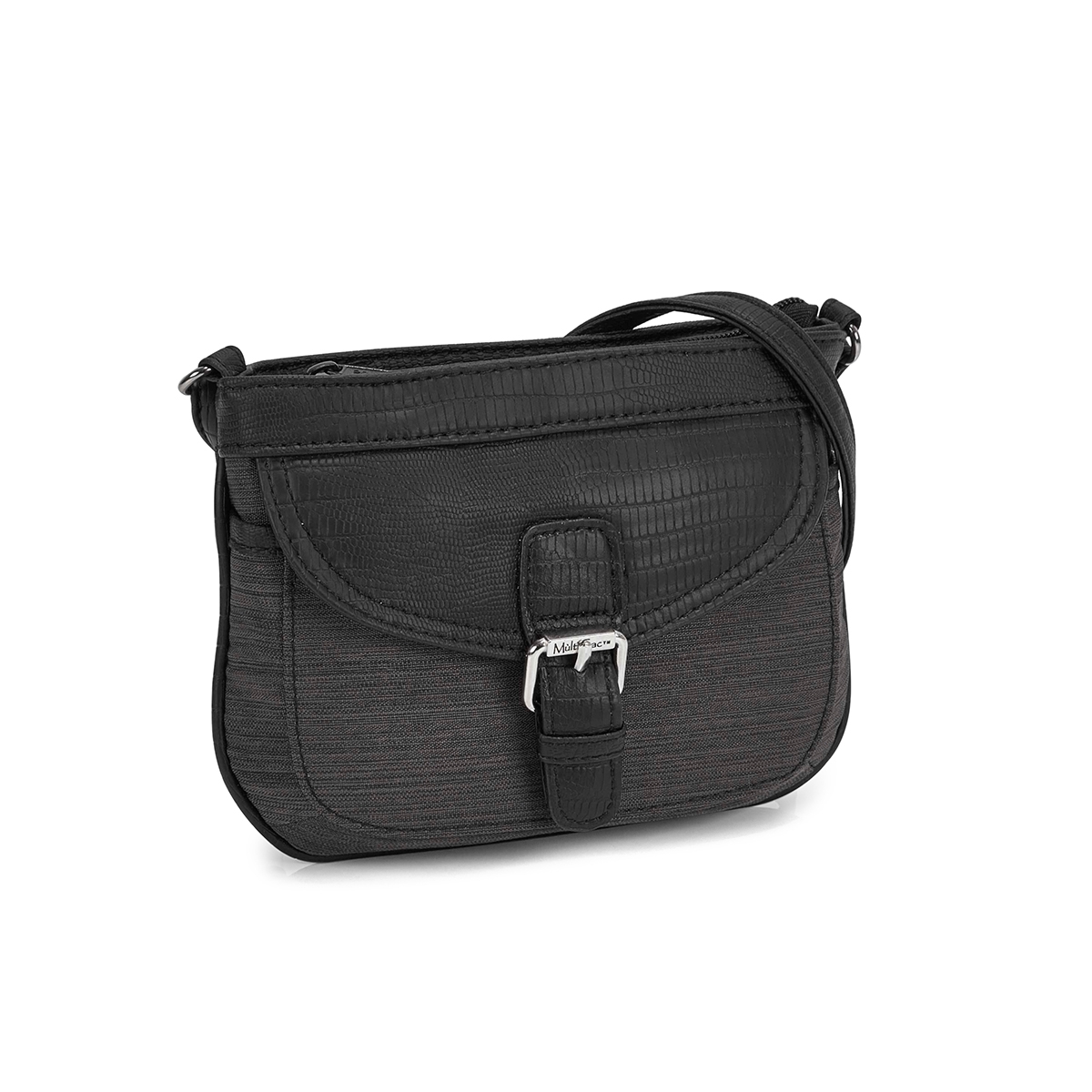 Women's black crossbody bag