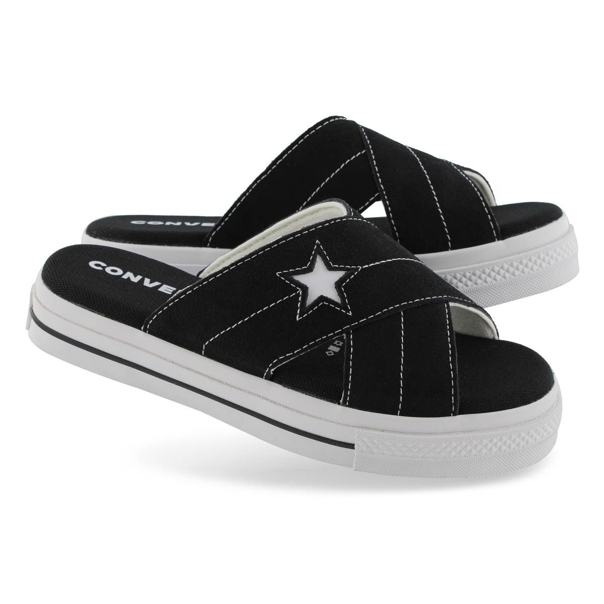 Converse Women's One Star Casual Slide Sandal | eBay