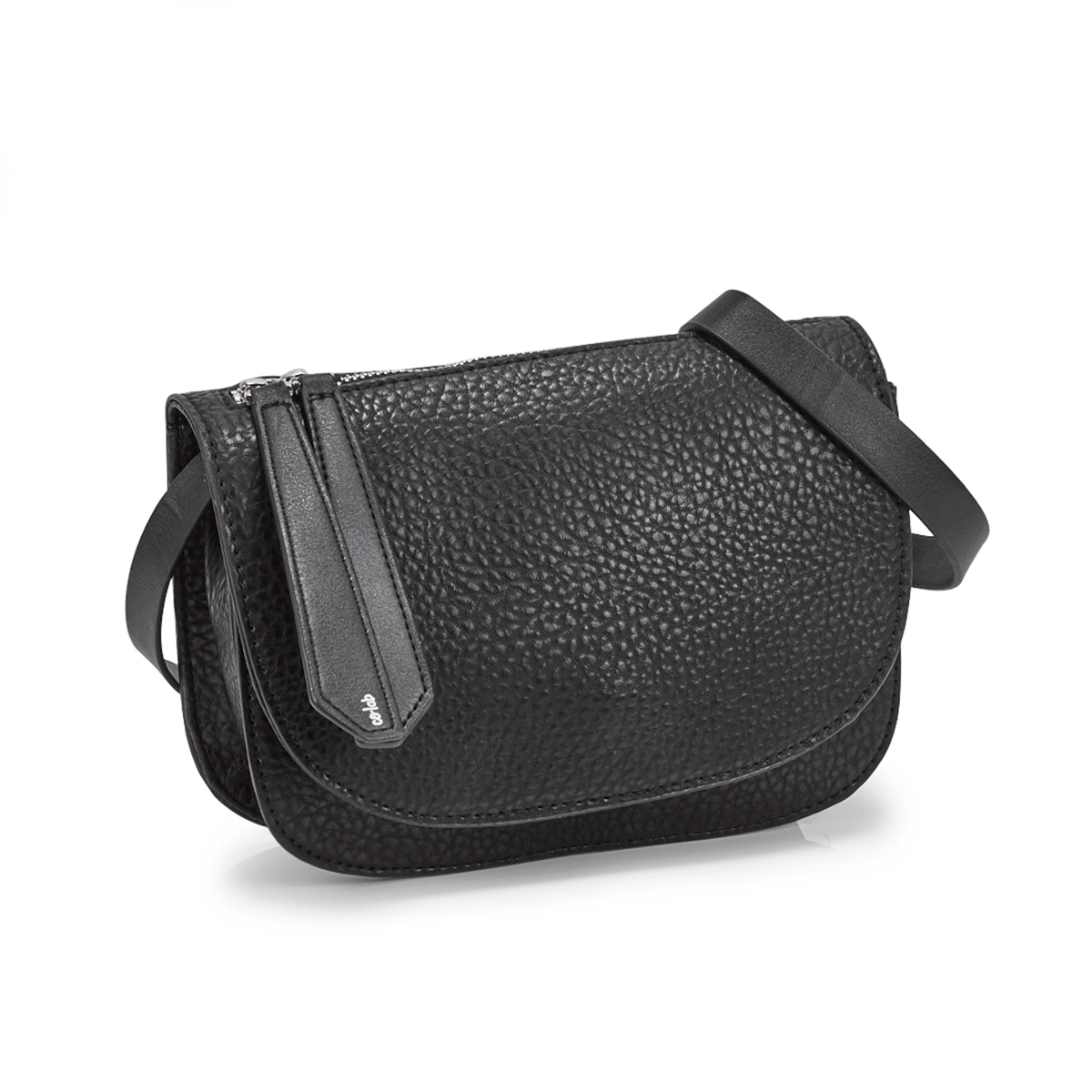 Women's 5642 MINI SADDLE black cross body bag