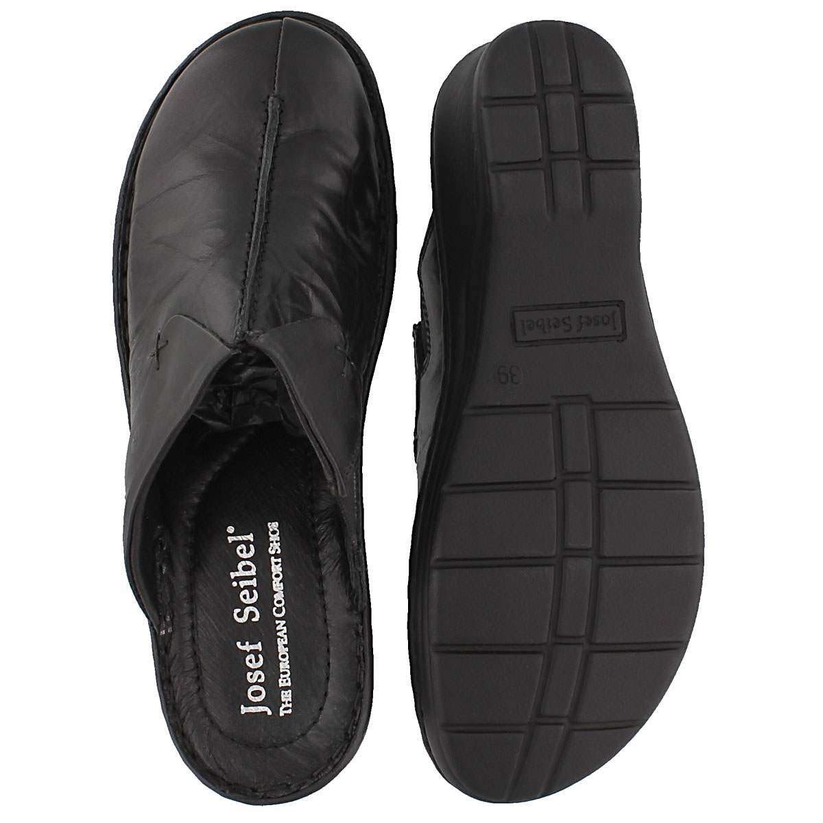 Lds Catalonia 48 black low wedge clog