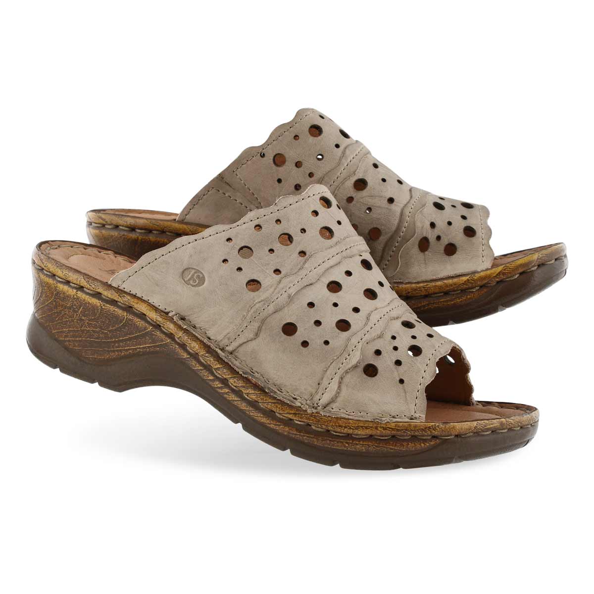 Lds Catalonia 43 creme slide sandal