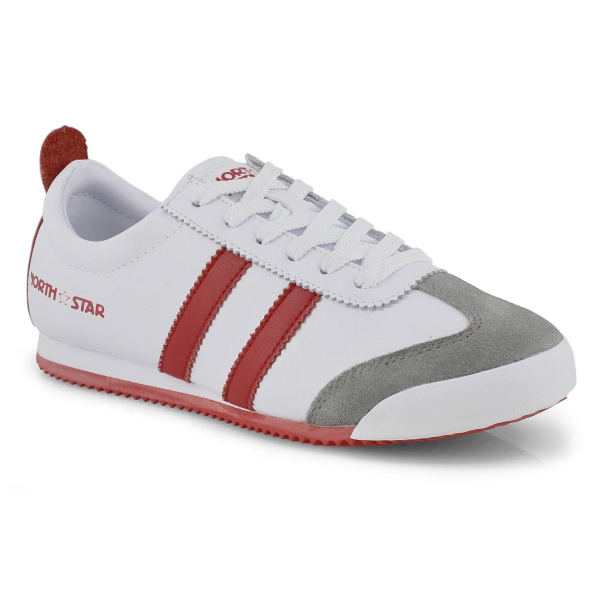 Lds North Star One white/red sneaker