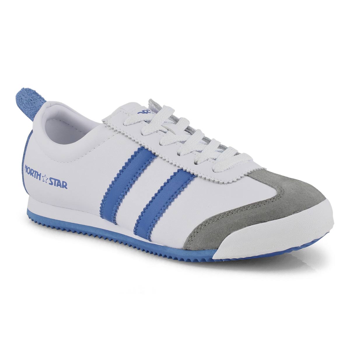 Lds North Star One white/ryl blu sneaker