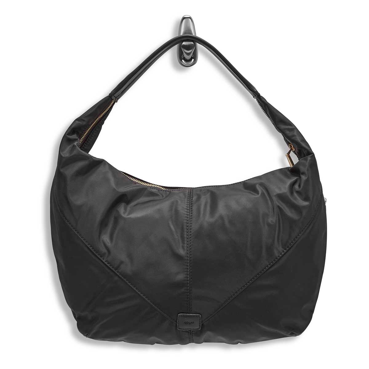Co Lab Women S Jessie Black Slouchy Hobo Bag Softmoc Lds Jessie Black Slouchy Hobo Bag