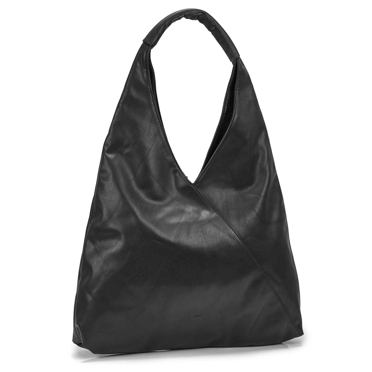 Women's ALEXIS black triangle hobo bag