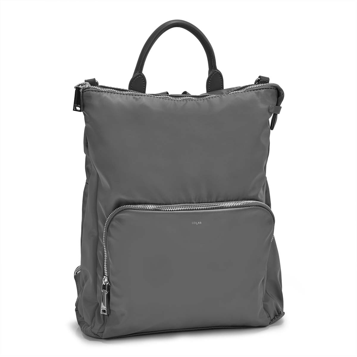 Women's NELLIE grey convertible backpack
