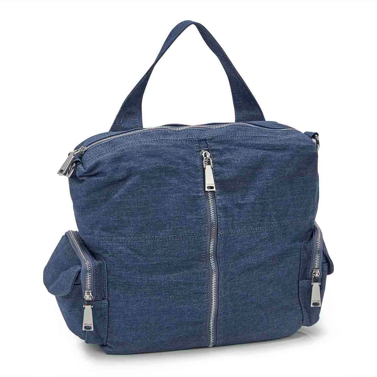Lds Zura denim convertible backpack