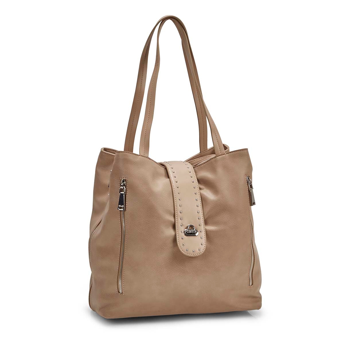 Women's DAISY baked blush tote bag