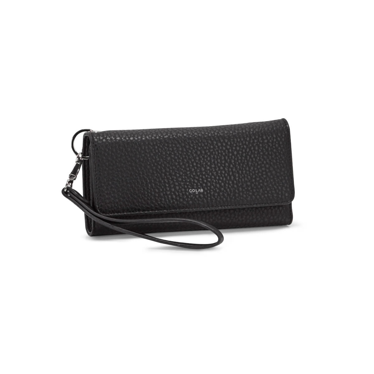 Lds Beth black detachable strap wristlet