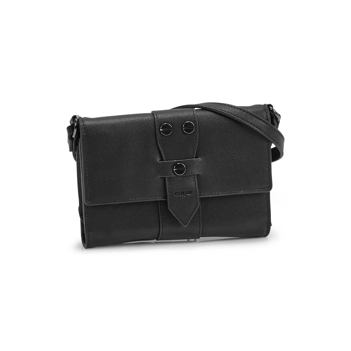 Women's LEAH black crossbody organizer