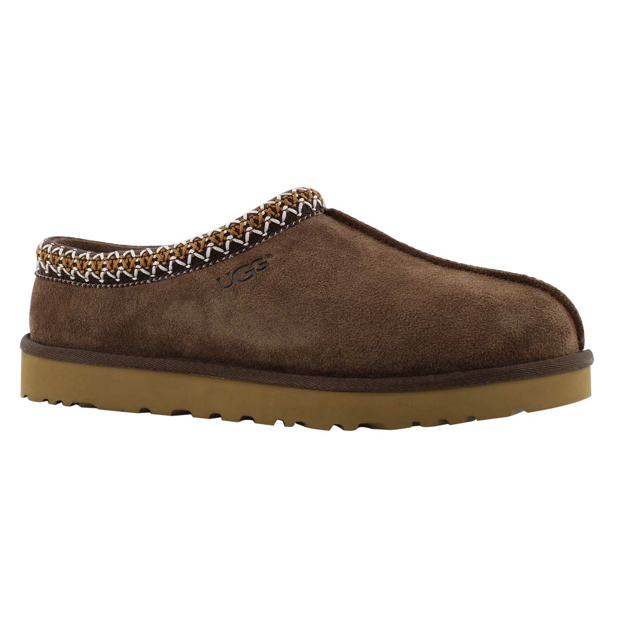 Mns Tasman chocolate sheepskin slipper