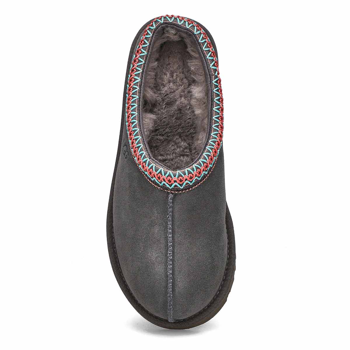 Womens Tasman Sheepskin Slipper Dark Grey