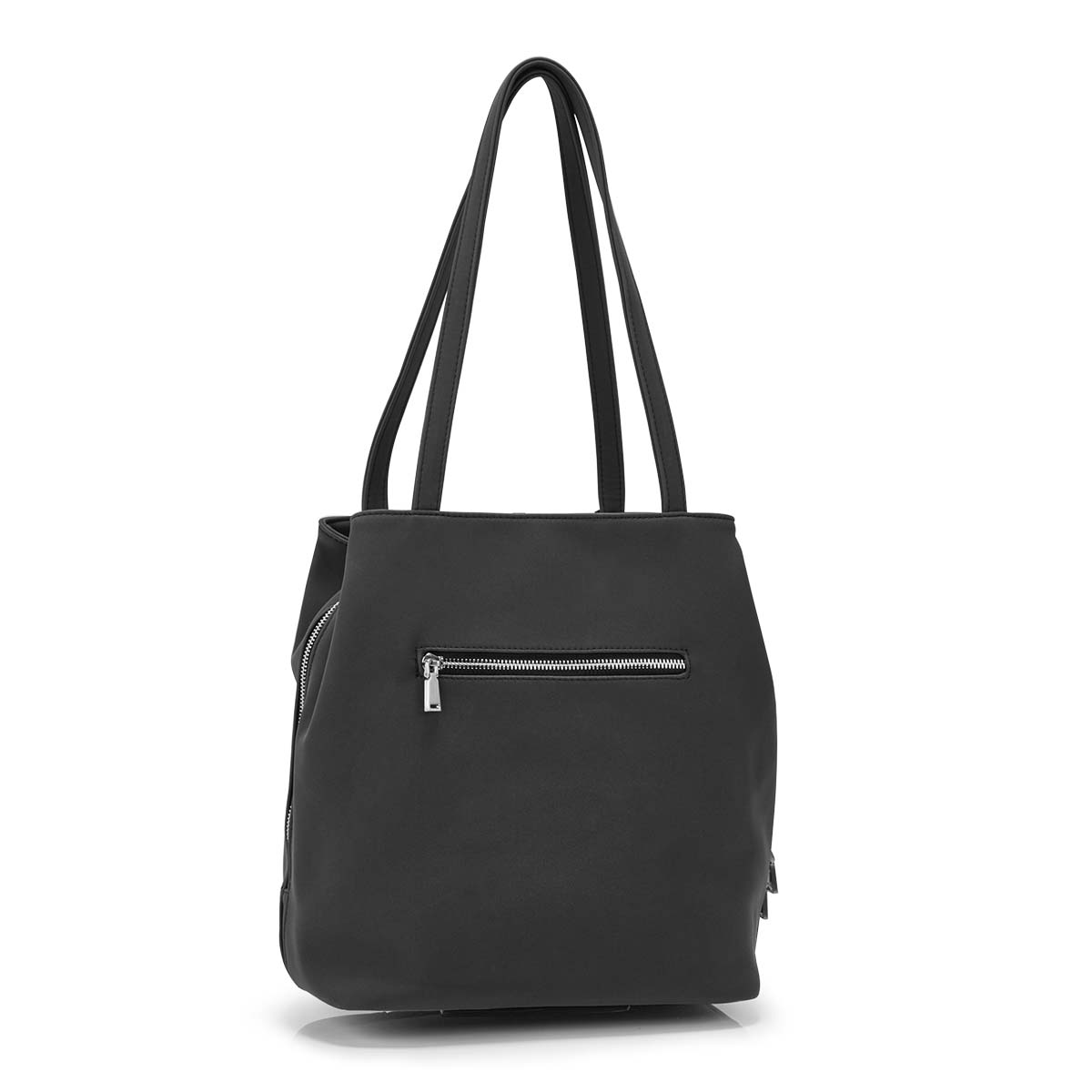 Lds SOHO Triple Compartment blk satchel