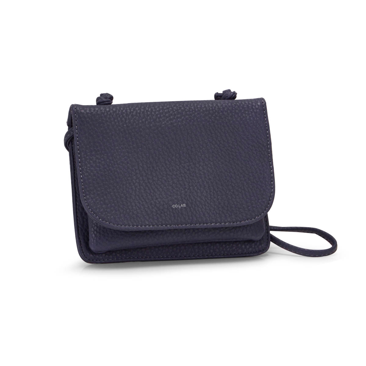 Lds Sydney Organizer denim crossbody bag