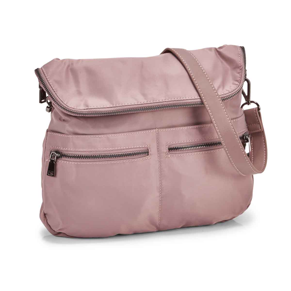 Women's CHELSEA MESSANGER dusty mauve crossbody