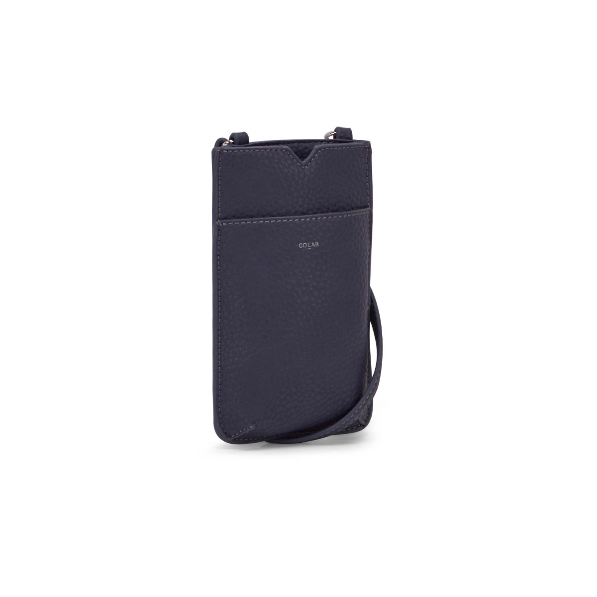Lds denim cell-phone holder crossbody