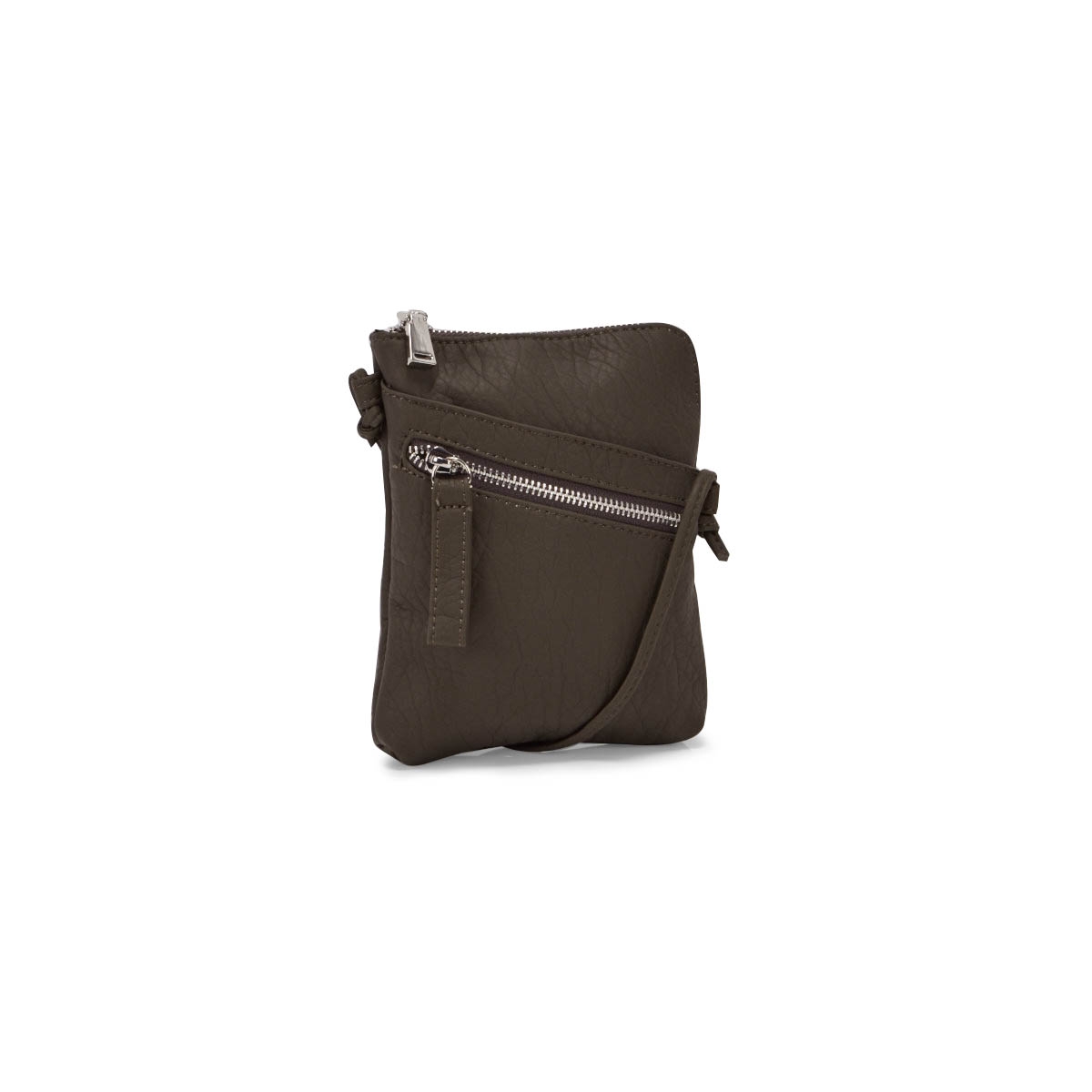 Lds khaki wshd vntg cellphone crossbody