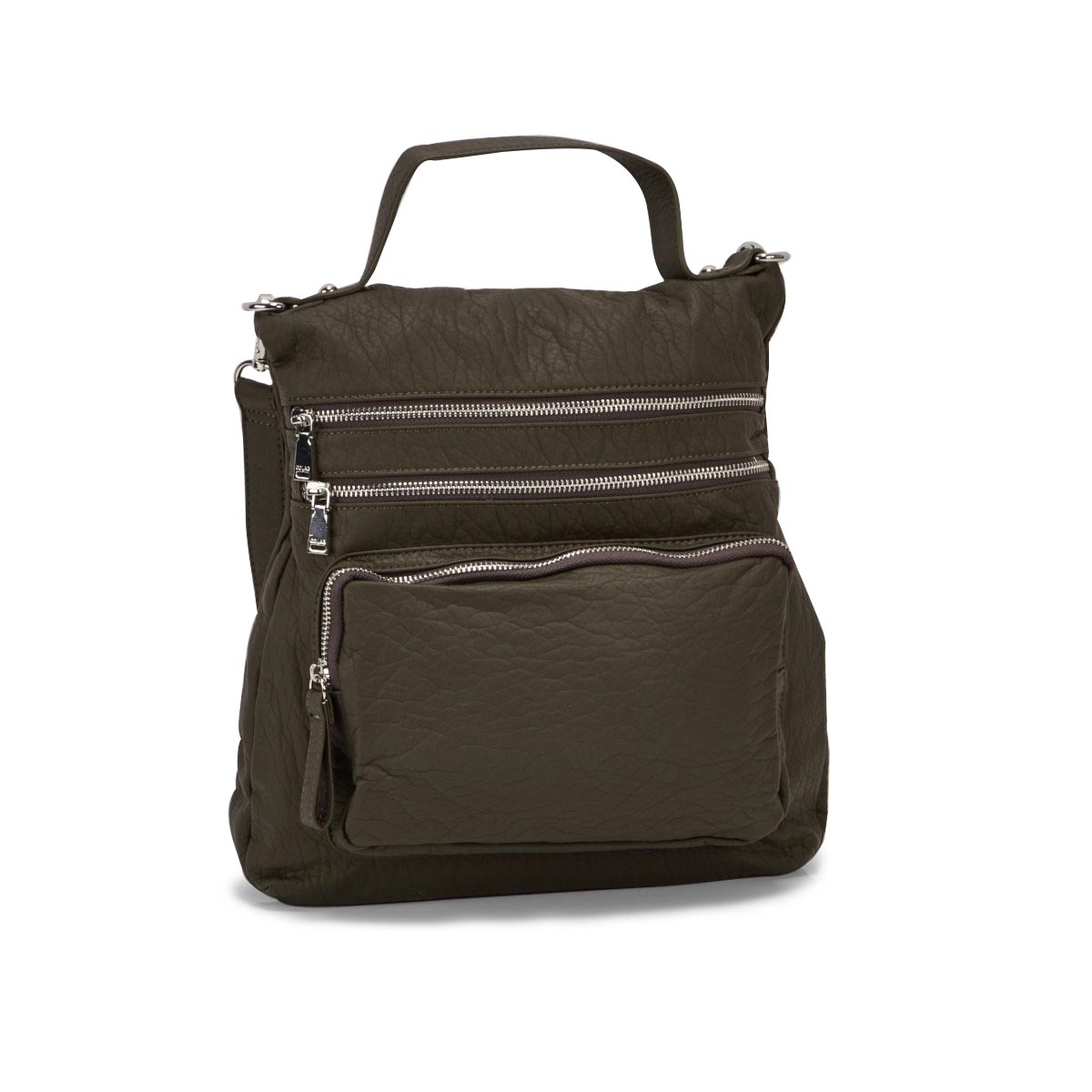 Lds khaki convertible messenger/backpack
