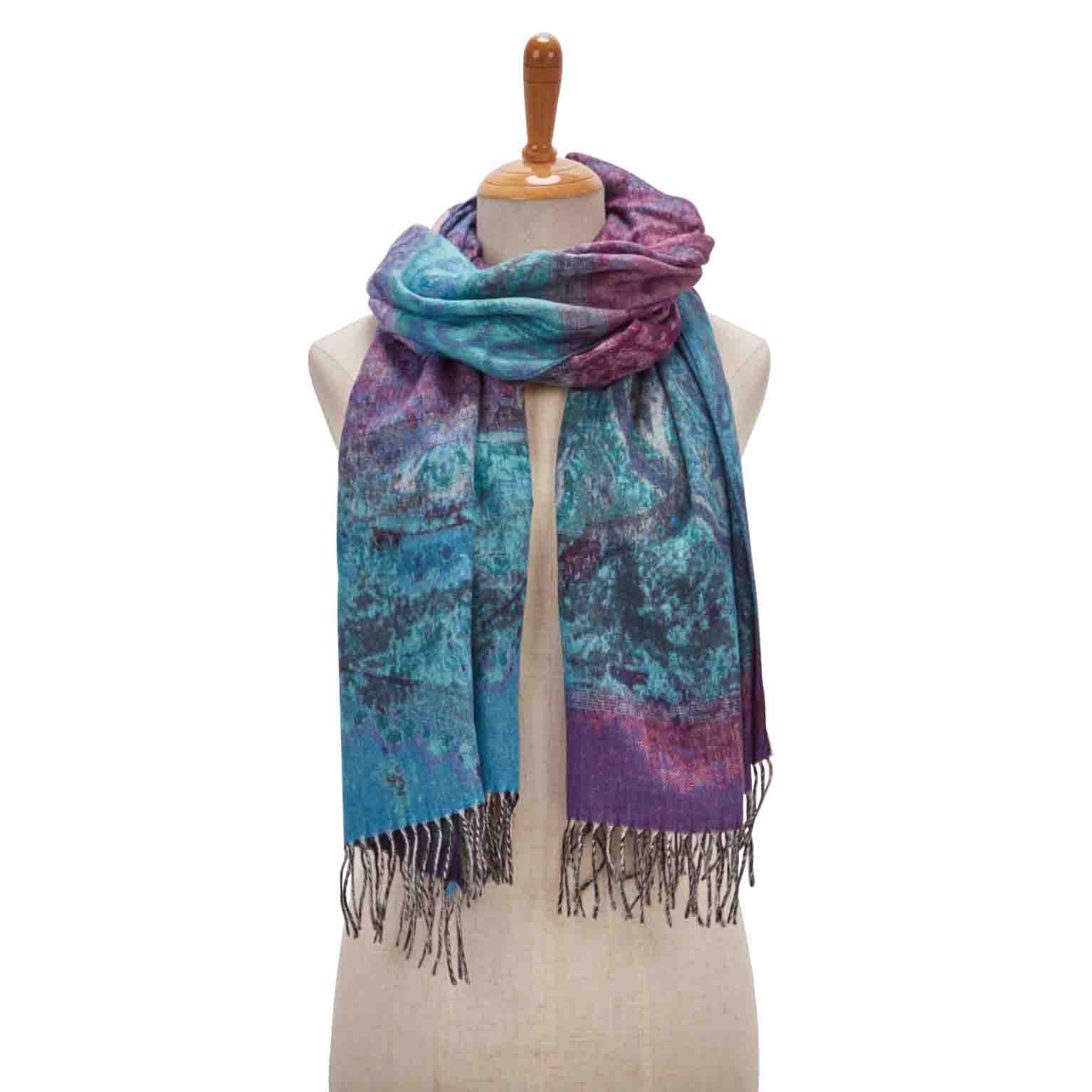 Women's PAISLEY ROAD denim scarf