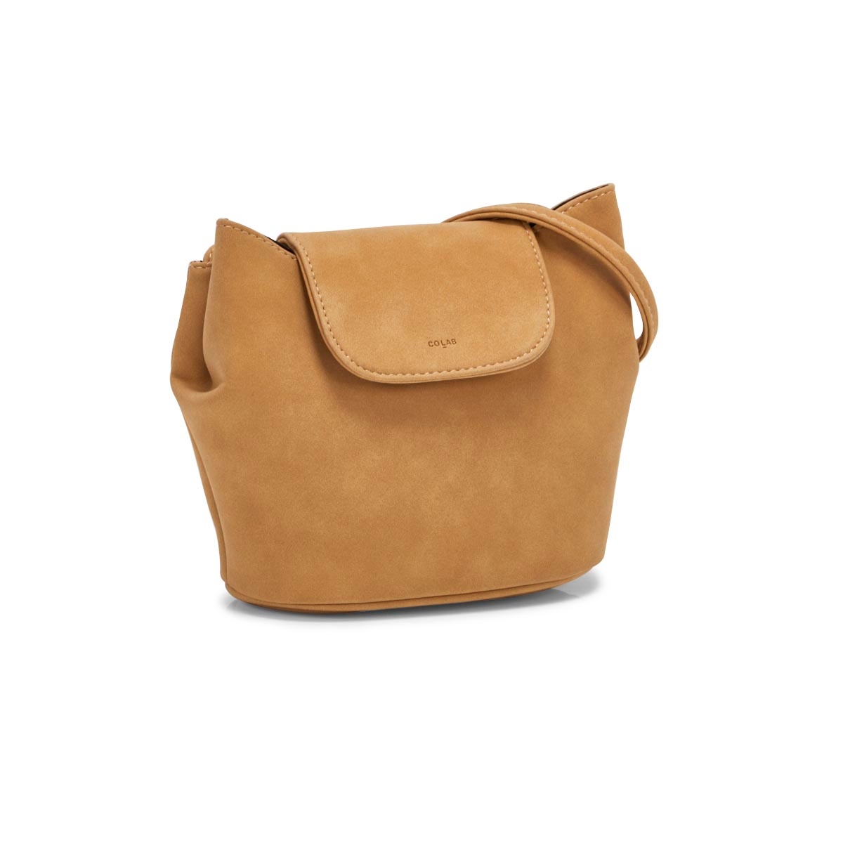 Lds honey top zip front flap cross body
