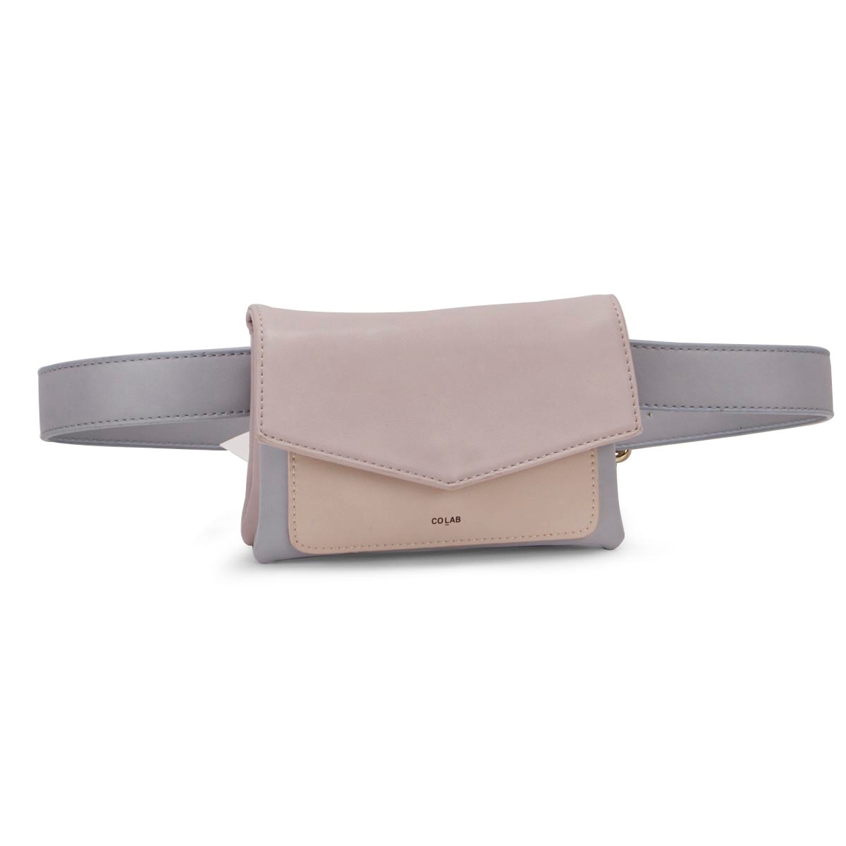 Sac banane mode, rabat avant, pastel,fem