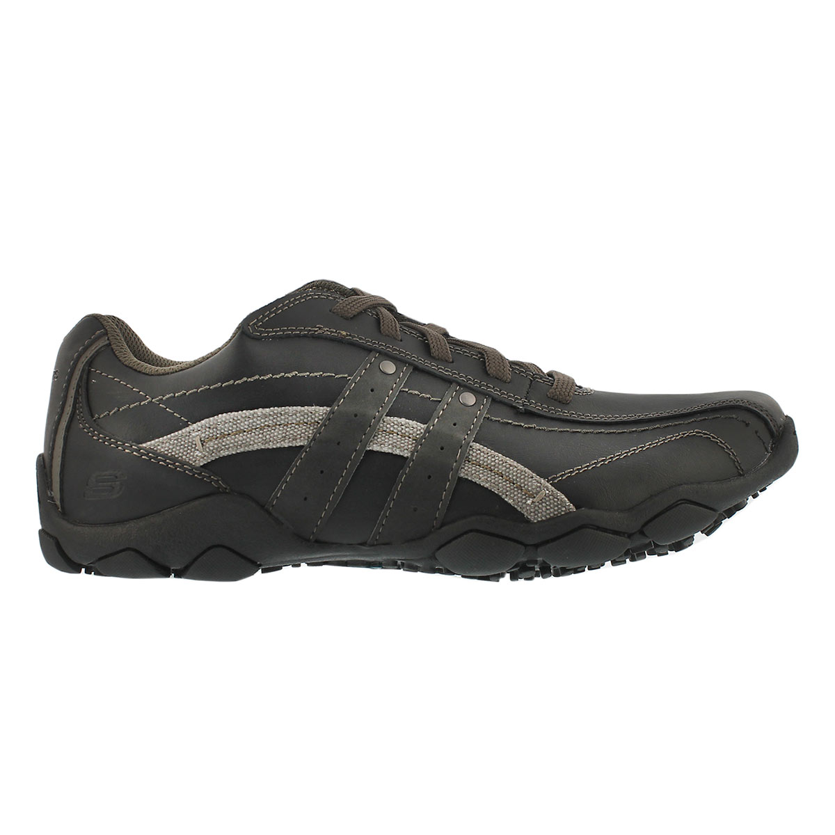 Mns Blake black leather lace up