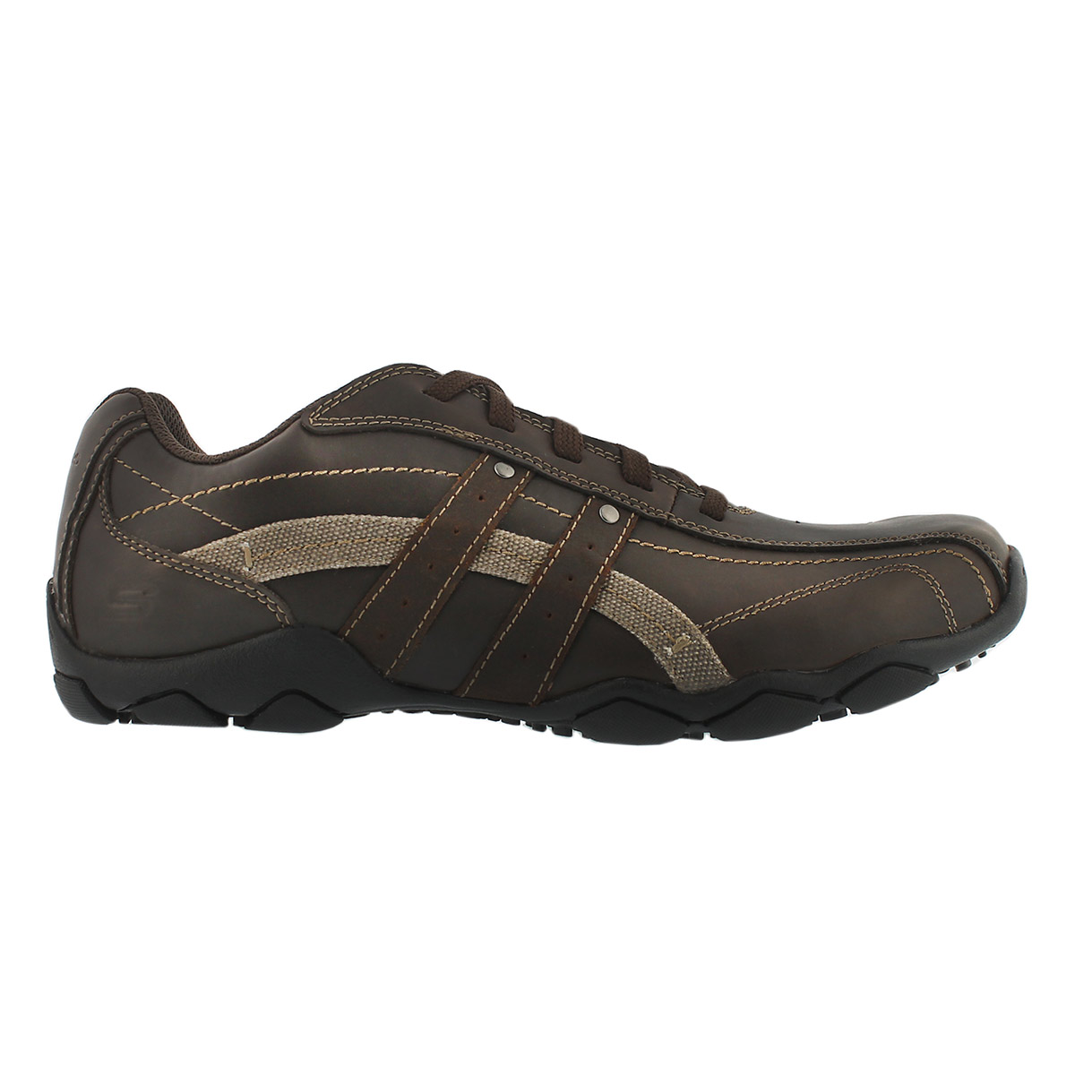 Mns Blake brown leather lace up
