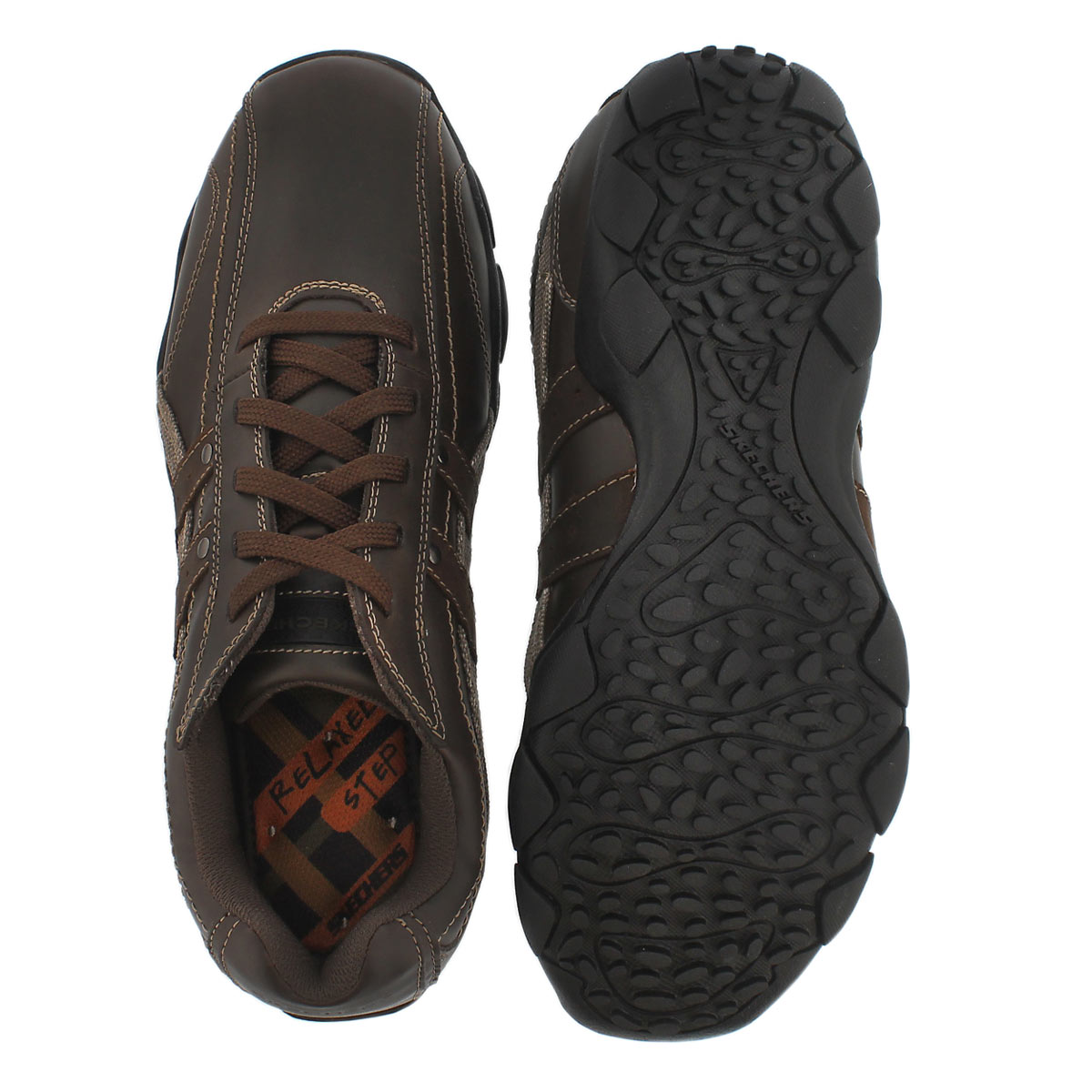 Mns Blake brown leather lace up