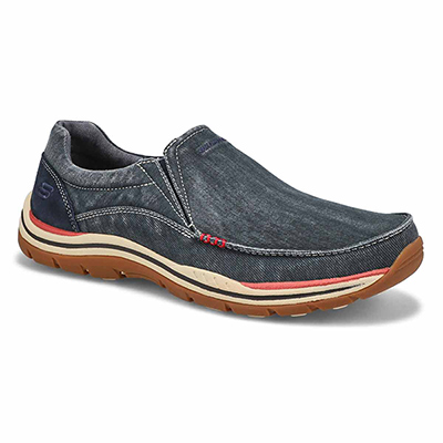 skechers casual slip on shoes