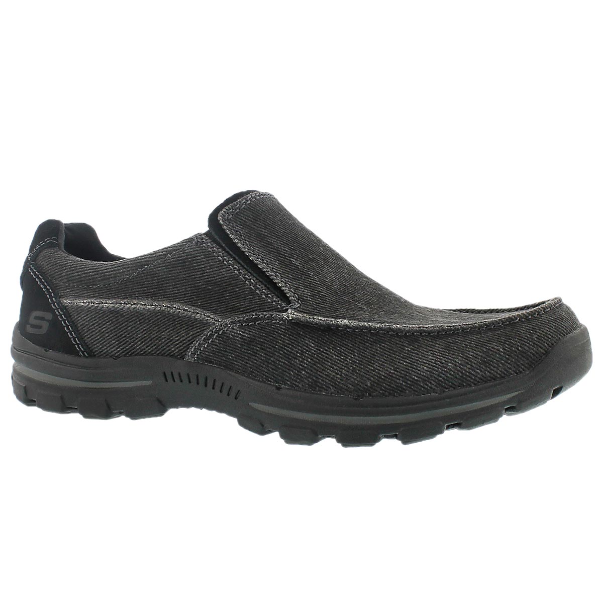 Mns Braver Randon blk slip on casual