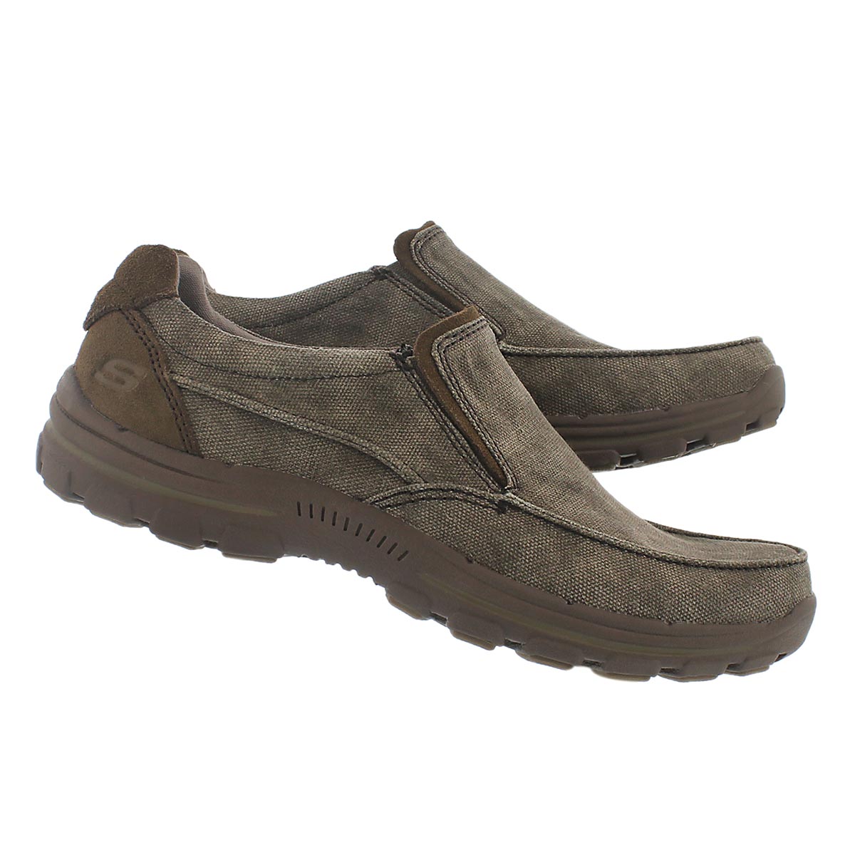 Mns Braver Randon brown slip on casual