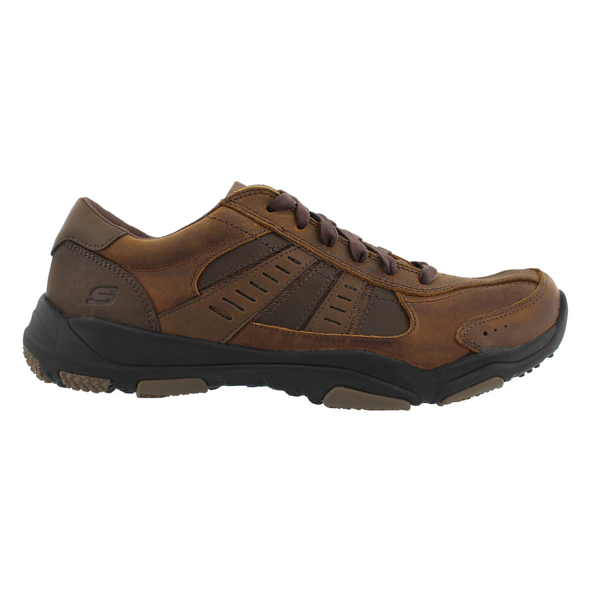 Mns LarsonNerick dk brn bike toe sneaker