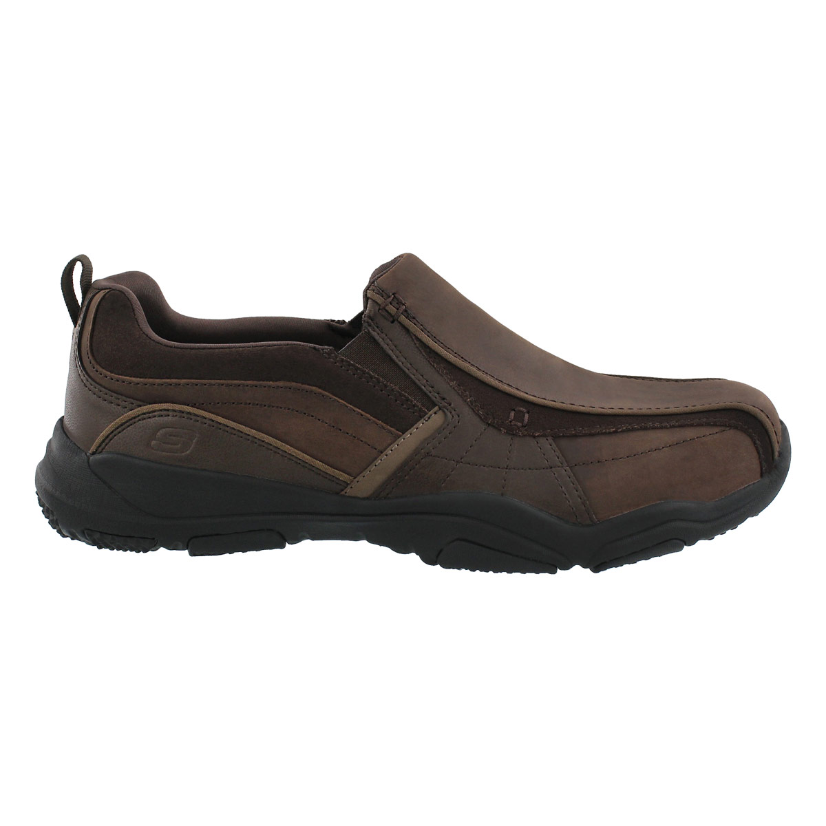 Skechers Men's Larson Berto Shoes - Dark Brow | SoftMoc.com