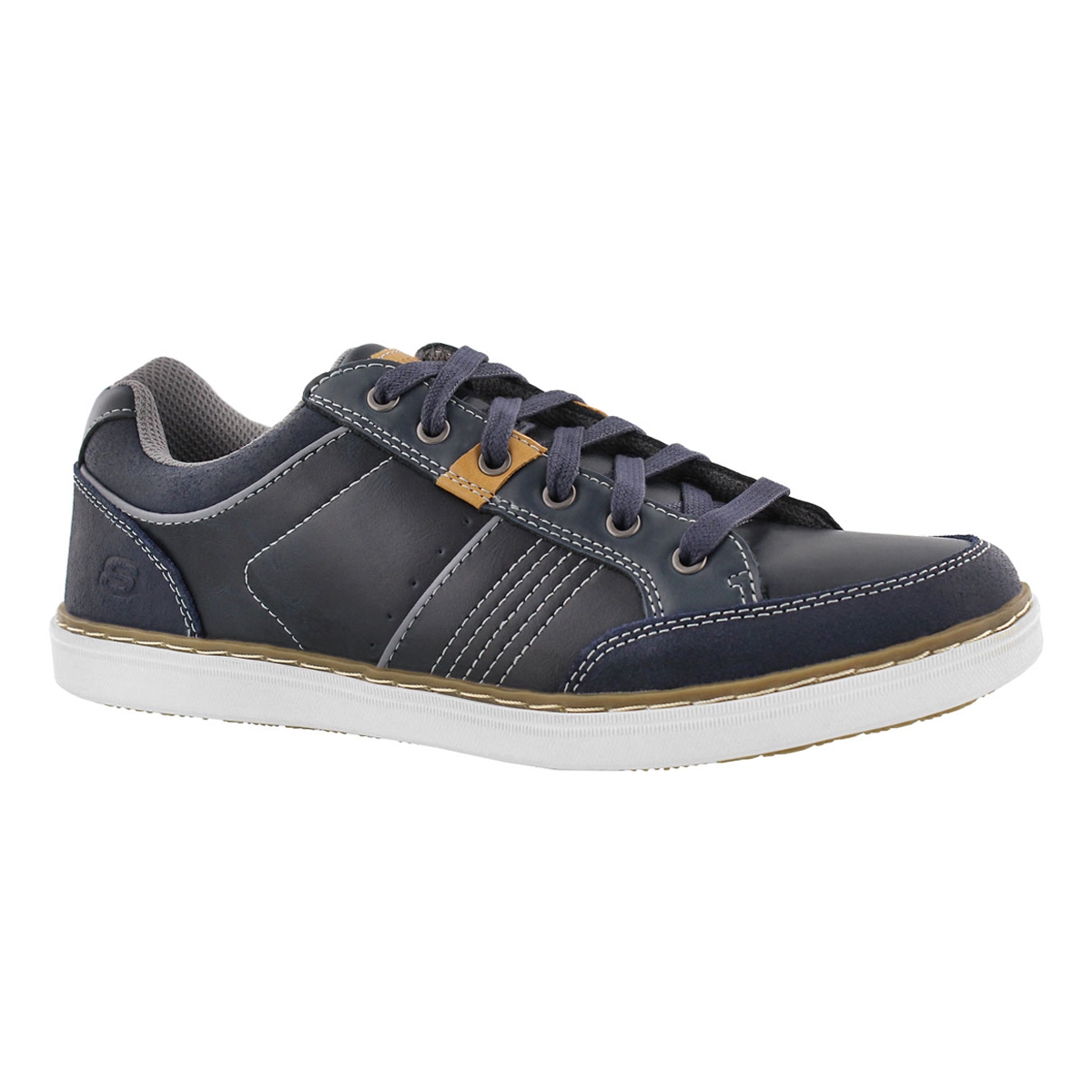 Men's LANSON ROMETO navy lace up sneakers
