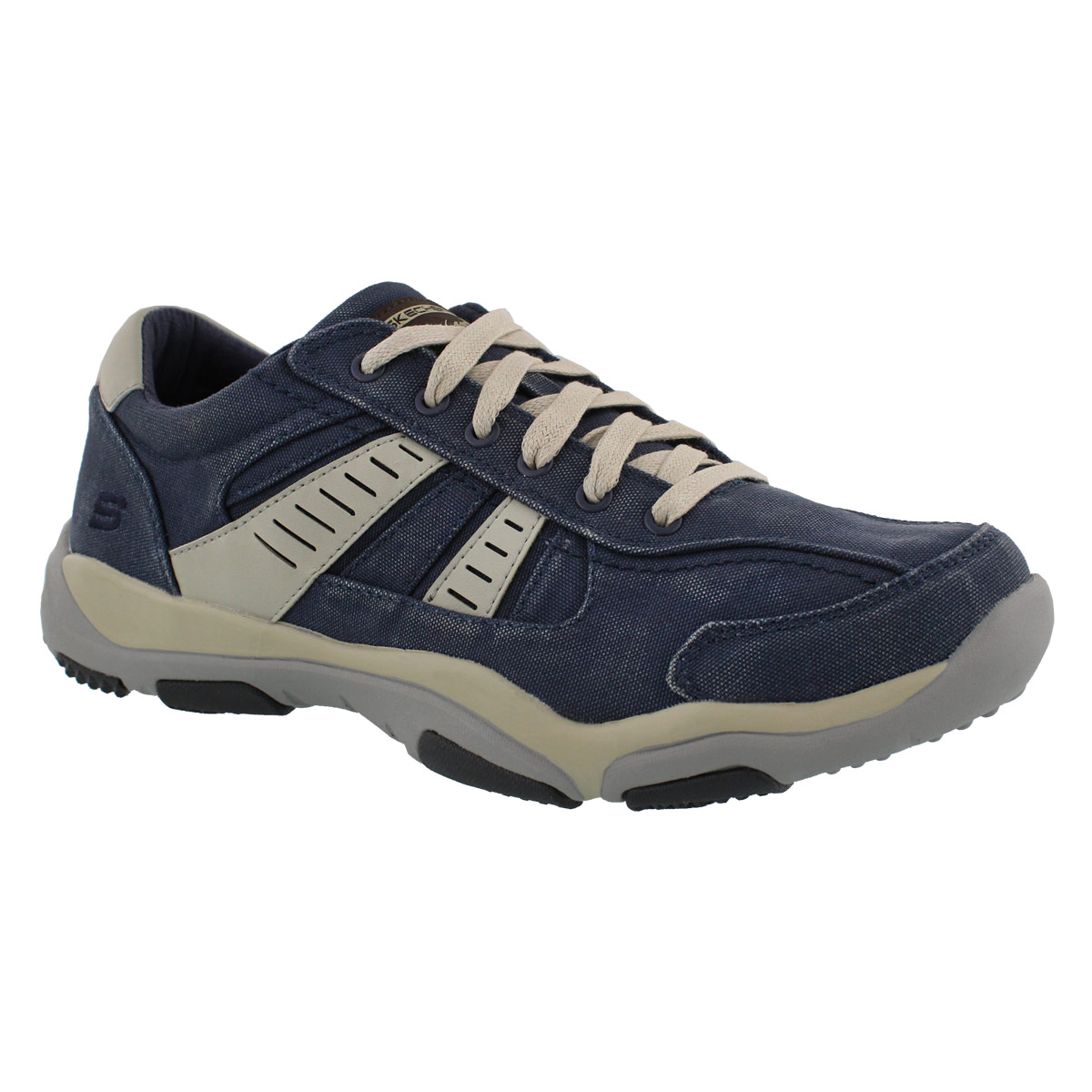 Men's LARSON MASSON navy slip on sneakers