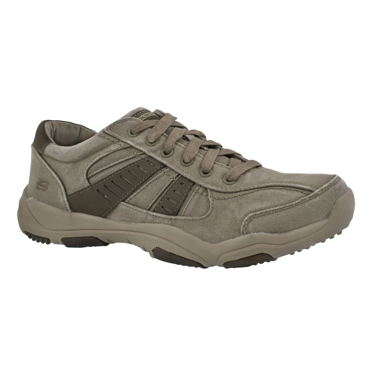 Men's LARSON MASSON taupe slip on sneakers