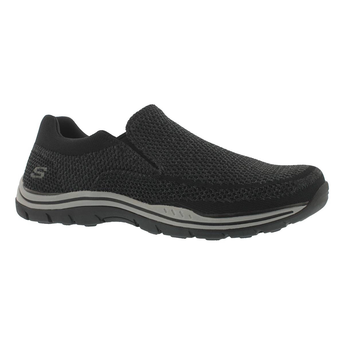 Mns Expected Gomel black slip on shoe
