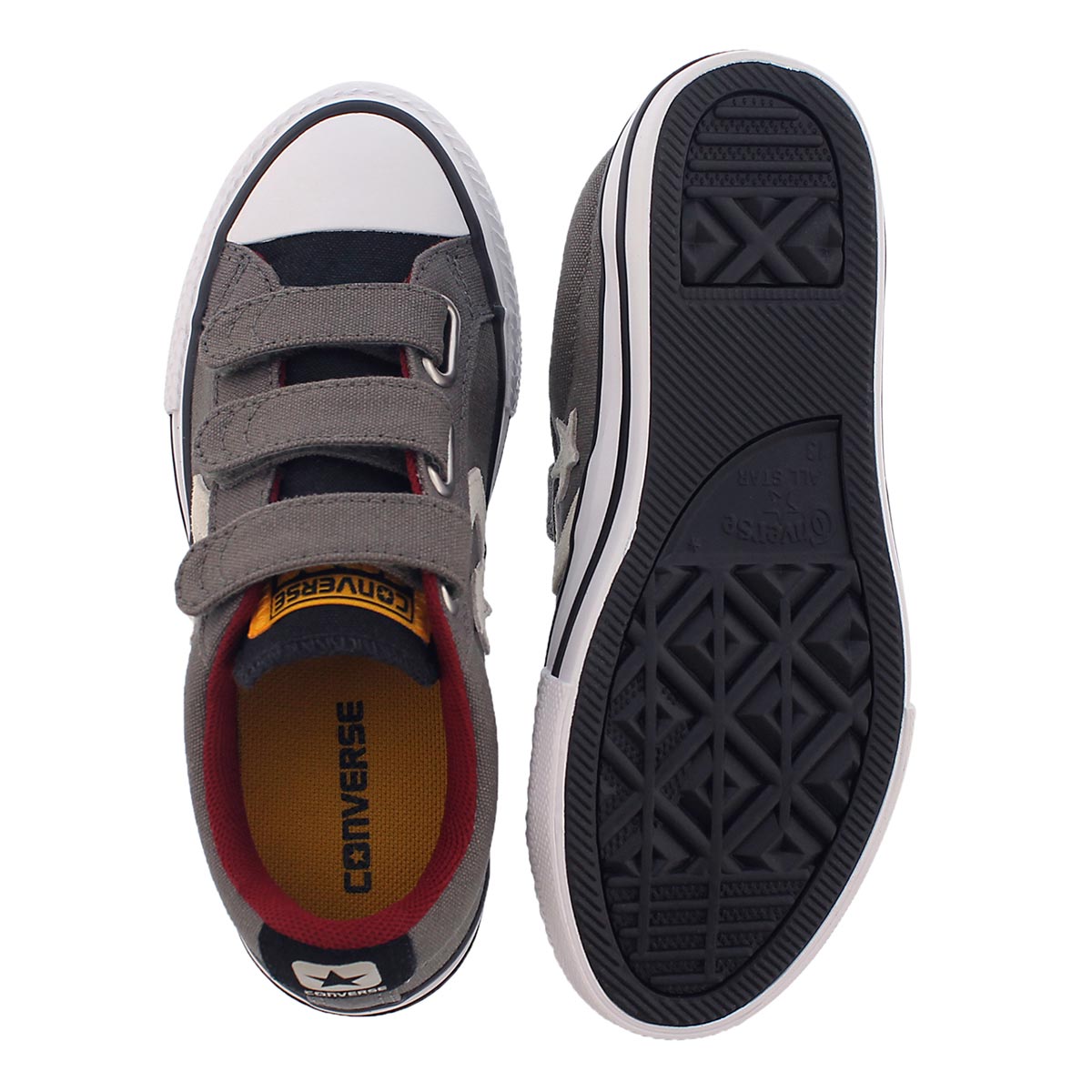 Bys Star Player 3V charcoal/wht sneaker