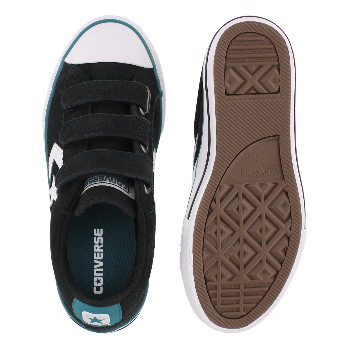 Bys Star Player 3V bk/wht/jade sneaker