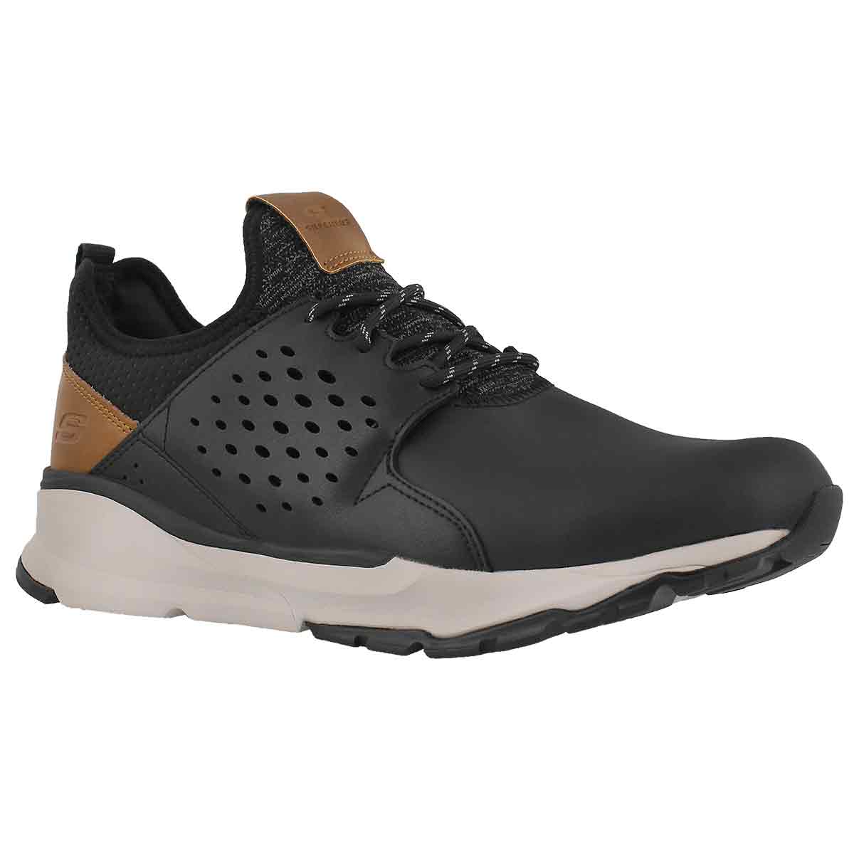 Mns Relven Hemson blk lace up snkr