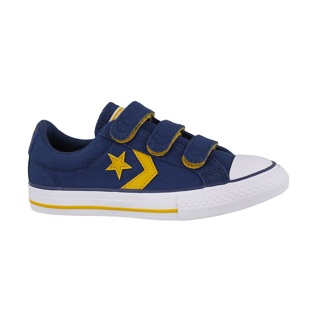 Bys Star Player 3V nvy/yllw/wht sneaker