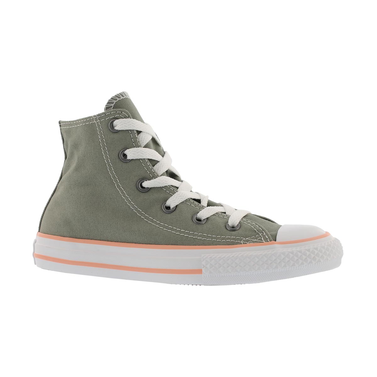 Girls' CT ALL STAR SEASONAL stucco/coral hi tops