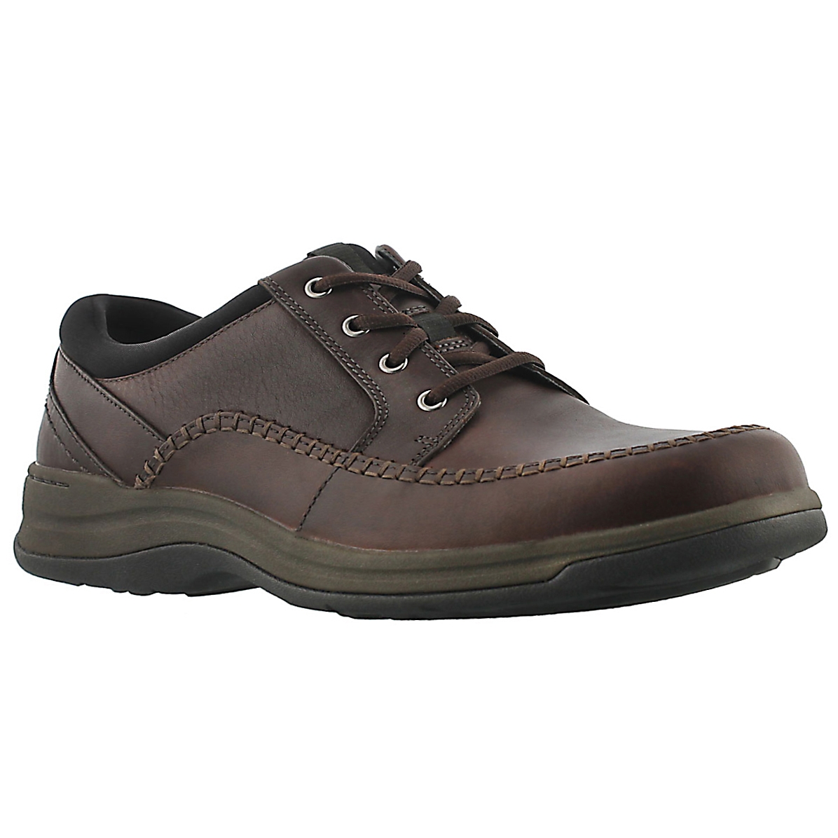Men's PORTLAND2 TIE brown comfort oxfords - Wide