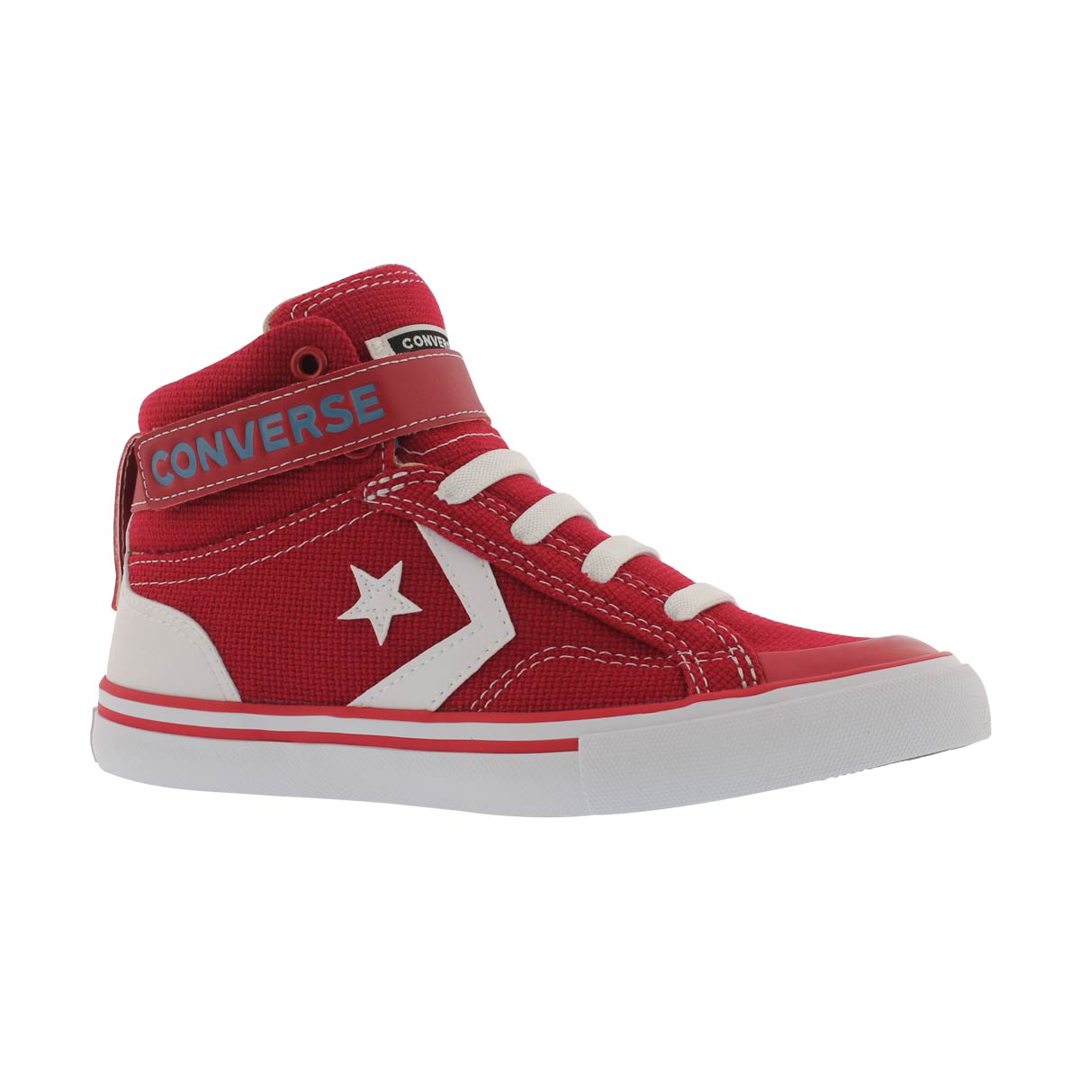 Bys Pro Blaze Strap red hi top sneaker