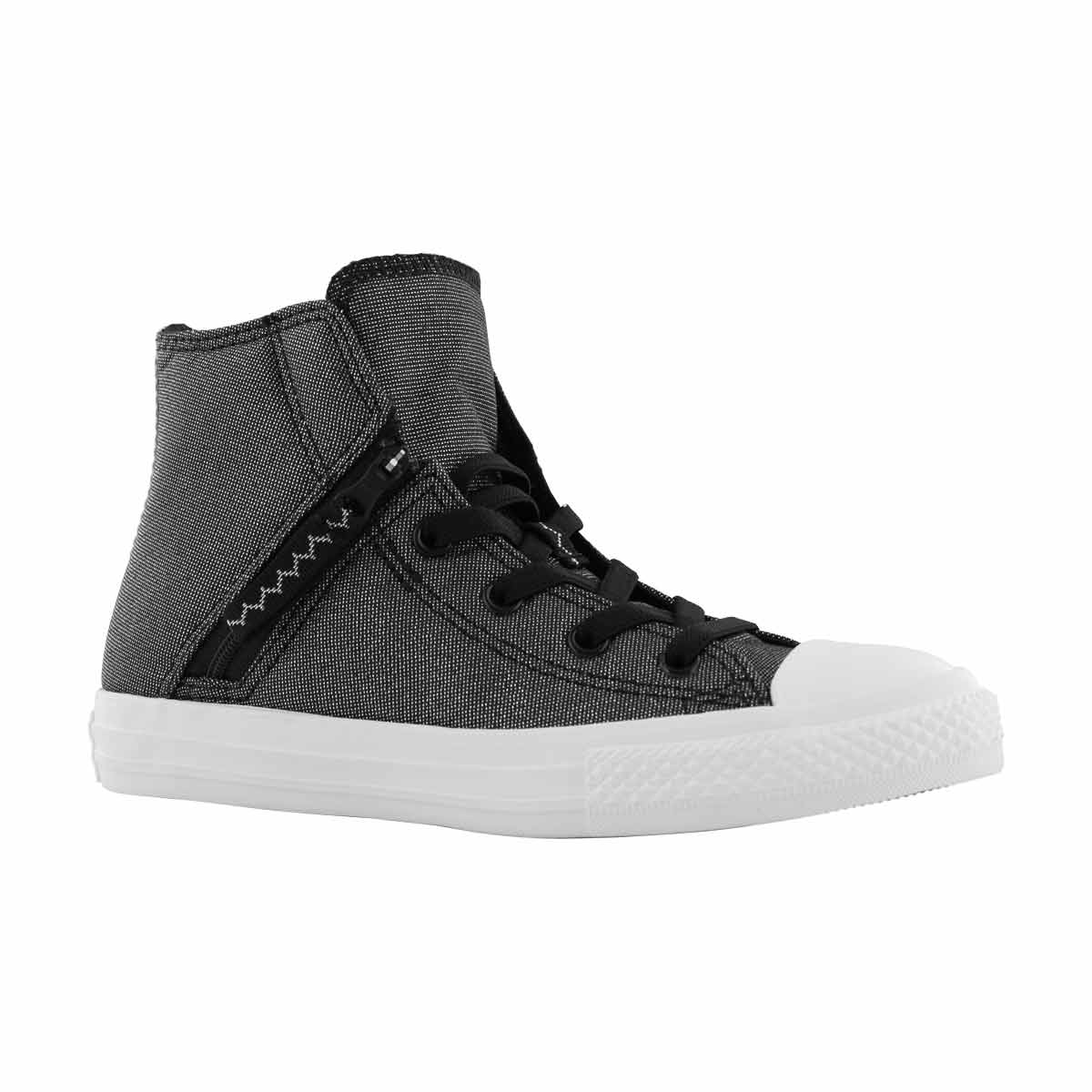 Grls CTAS Fairy Dust bk pull zip hi snkr