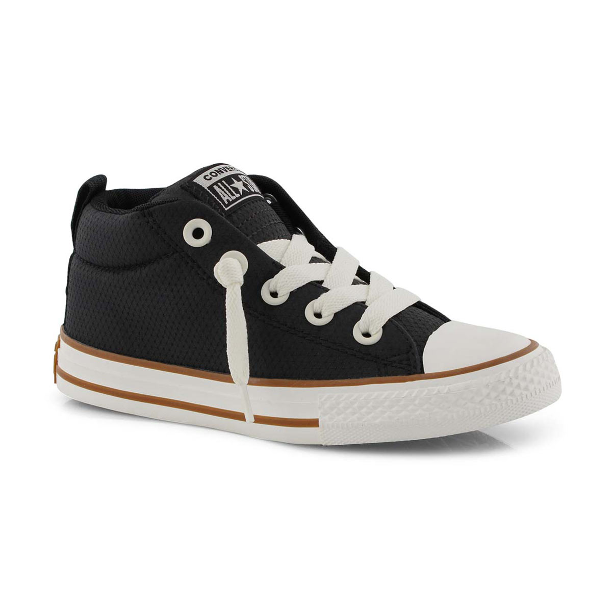 Bys CTAS Street Mid blk/gum sneaker