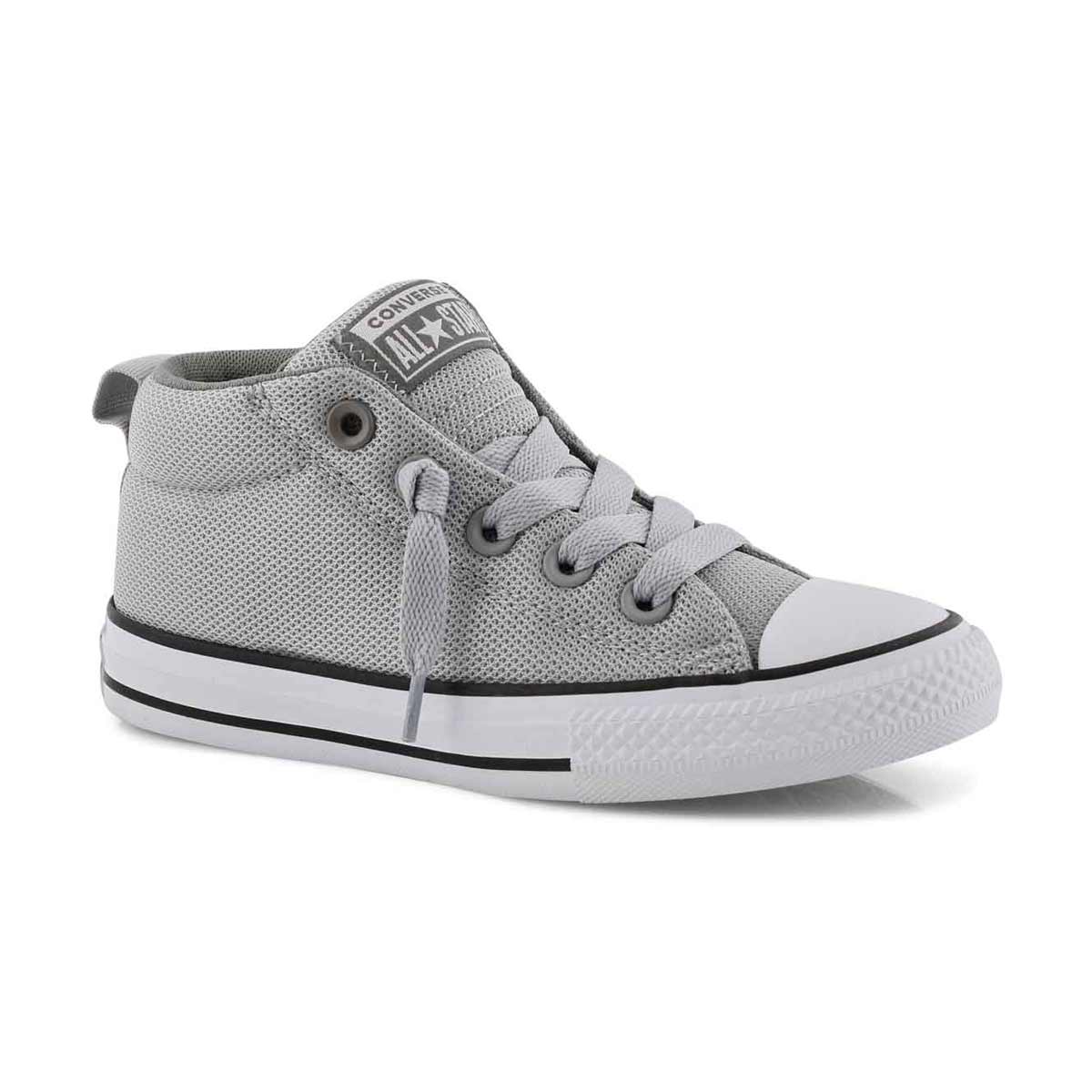 converse mid grey