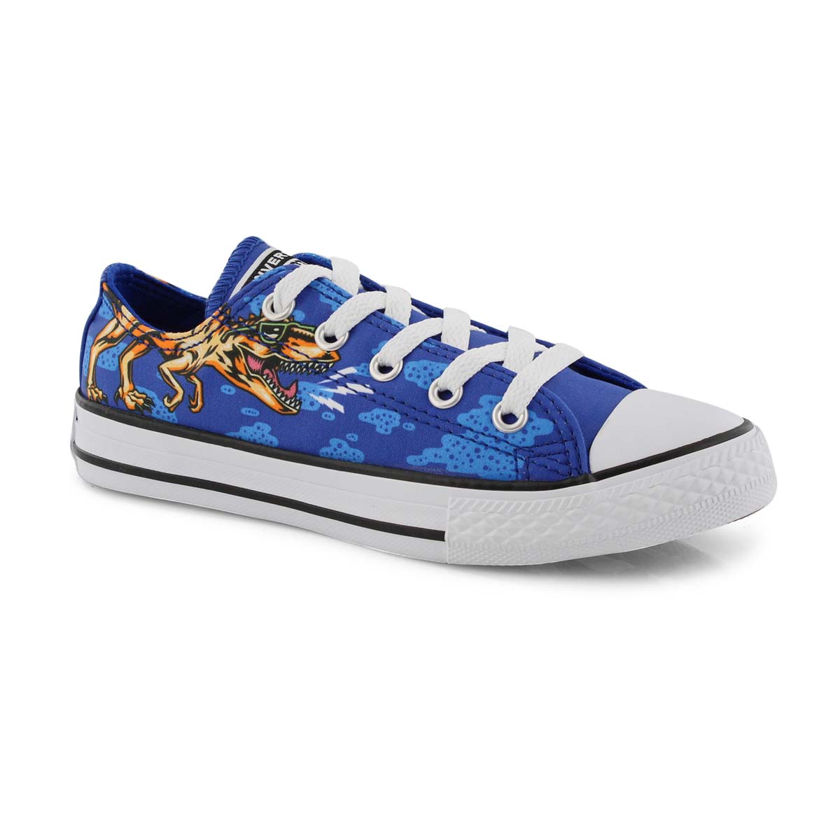 Bys CT AS blue/multi lace up sneaker