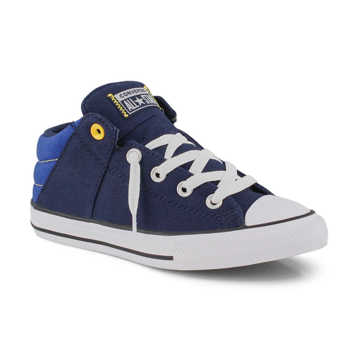 Bys CTAS Axel Mid obsidian/orng sneaker